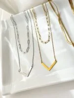 گردنبند دولاین - کد 2033 - Image 6