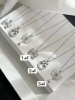 گردنبند پاپیون پرنسسی - کد 2021 - Image 3