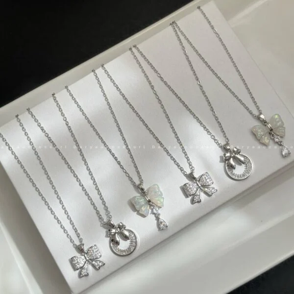 گردنبند پاپیون پرنسسی - کد 2021