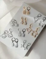 گوشواره استیل - کد 2062 - Image 2