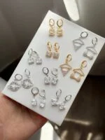 گوشواره استیل - کد 2062