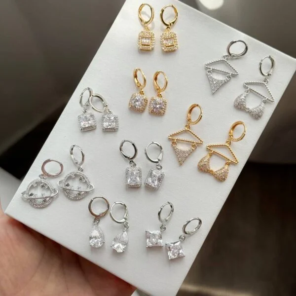 گوشواره استیل - کد 2062