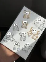 گوشواره استیل - کد 2062 - Image 4