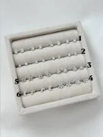 گوشواره ضد حساسیت - کد 2081