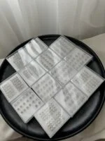 گوشواره ضد حساسیت - کد 2081 - Image 5