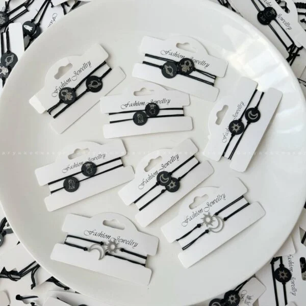 ست دستبند نخی - کد 2107