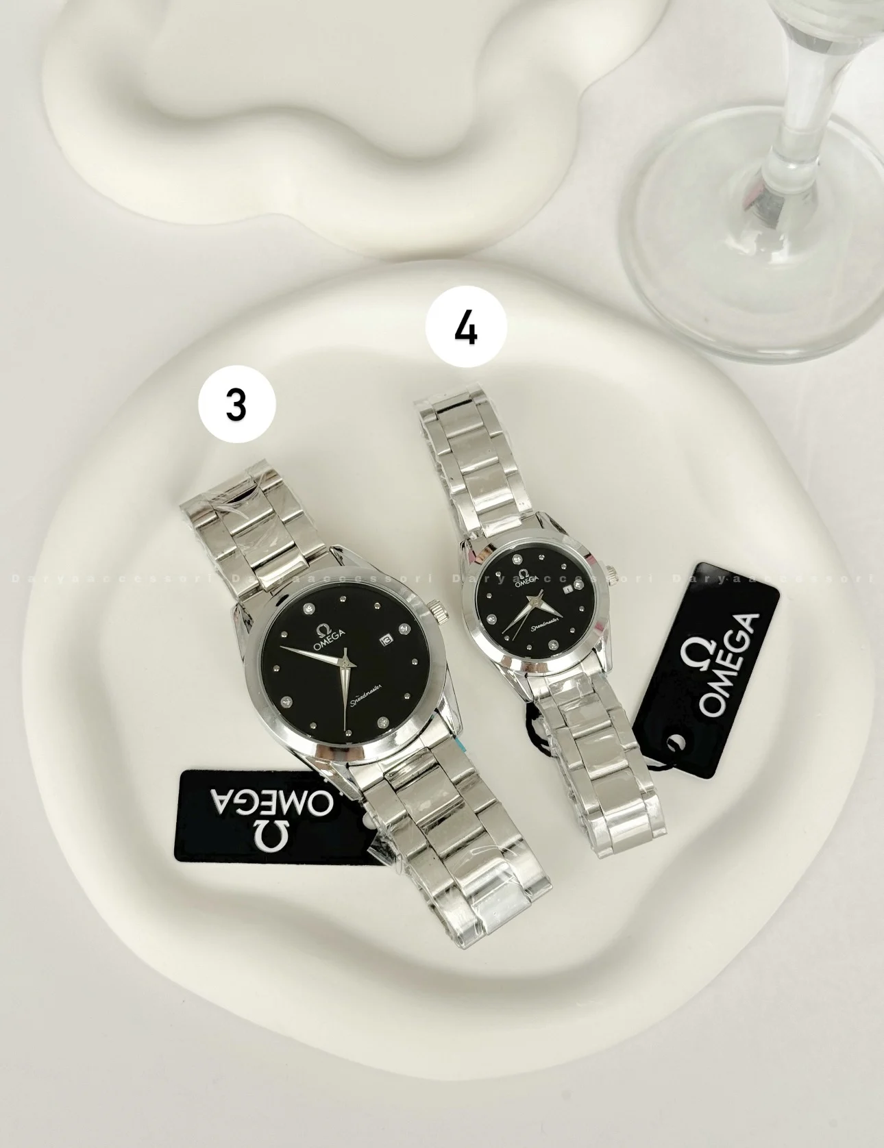 5BBDC281-6AF4-41E7-B22B-34906E5C90AC ساعت ست امگا - کد 2171 - Image 1