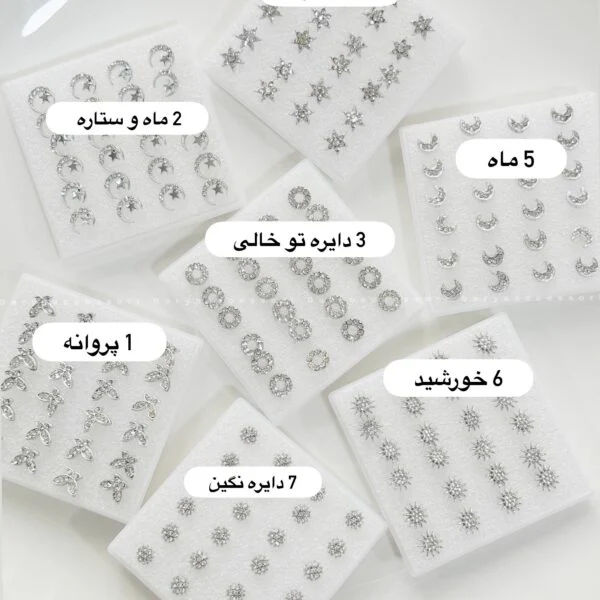 گوشواره ضد حساسیت2174