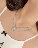 گردنبند دولاین - کد 2177 - Image 3