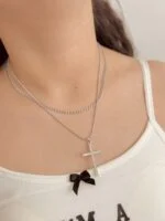 گردنبند دولاین - کد 2177 - Image 2