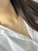 گردنبند دایره - کد 2185