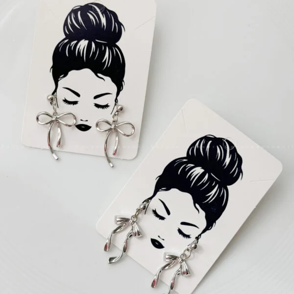 گوشواره پاپیون - کد 2218