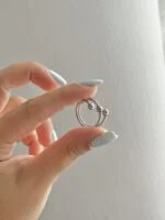 انگشتر-نقره-ای2230 - Image 6