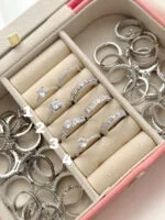 انگشتر حلقه و پشت حلقه 2311 - Image 7