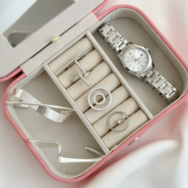 انگشتر استیل نقره ای 2323