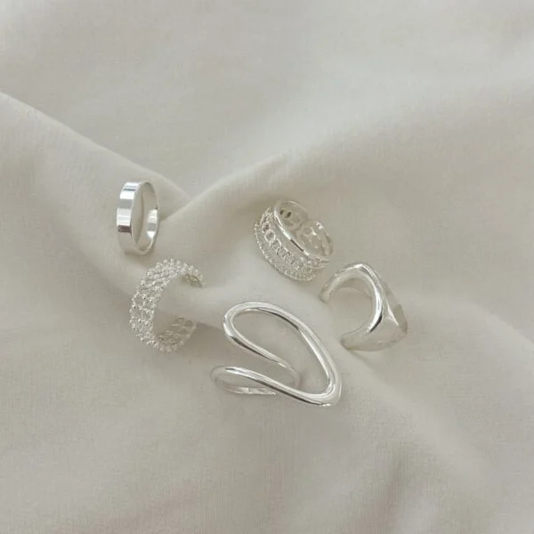 انگشتر ابکاری نقره شکاری 1280