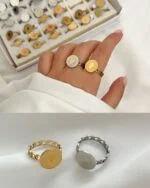 انگشتر استیل 2361 - Image 5