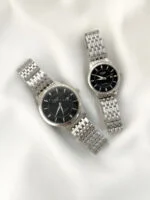 ساعت سیتیزن نیو، نقره ای صفحه مشکی 2374