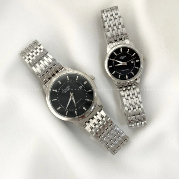 ساعت سیتیزن نیو، نقره ای صفحه مشکی 2374