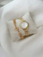 ساعت زنانه طلایی  2382 - Image 2