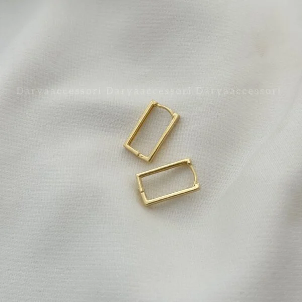 گوشواره استیل مستطیل 2397