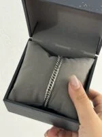 دستبند کارتیر نقره ای(جشنواره ای) 2426 - Image 3