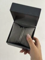 دستبند کارتیر نقره ای(جشنواره ای) 2426 - Image 5