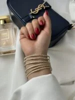 النگو طلا روس مدل نازنین 2449 - Image 3