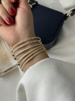 النگو طلا روس مدل نازنین 2449 - Image 4